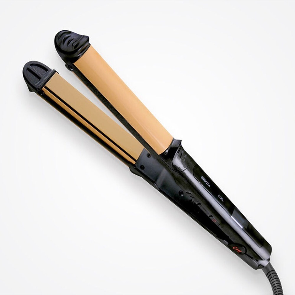 CHI 3-in-1 Hairstyling Iron Womens OS Black Tourmaline Ceramic Dual Voltage NWT